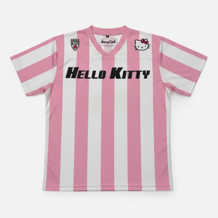 HELLO KITTY STRIPED JERSEY