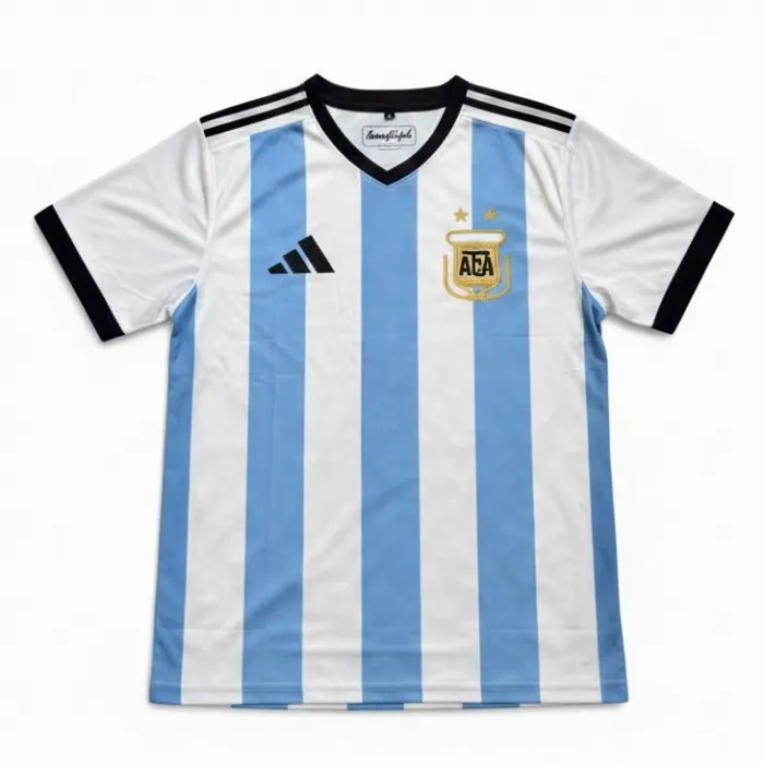 UNISEX- Argentina Home Jersey – Messi #10 (Retro Edition)